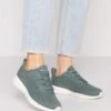 Bobs Squad- Sneakers Laag - Green -Damesmode 9679e81d9e5d45f6a09363883b2bd0c6