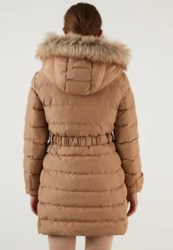 LELA Regular Fit - Winterjas - Camel -Damesmode 98ac59bd39274662894fce5756e3e15a