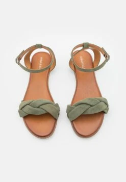 Anna Field Leather - Sandalen - Khaki -Damesmode 9a88df08c5874fc2bfff3b2e487eff3d