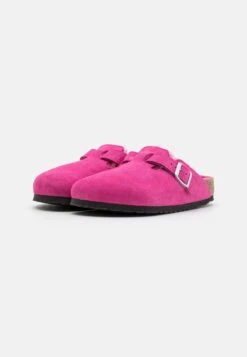 Birkenstock Boston Regular - Pantoffels - Fuchsia Tulip -Damesmode 9d0a8914607d42c8983c52dddcd1c420