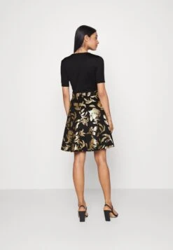 Anna Field Cocktailjurk - Black/Gold -Damesmode a07a564a7fb240cb9c3eacd1c3f779c0