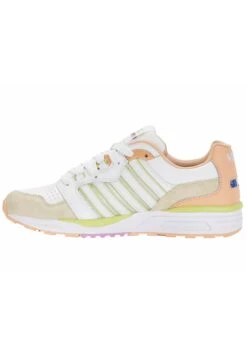 K-Swiss Si-18 Rannell - Sneakers Laag - White Almost Apricot Daquiri Green -Damesmode a2e6d742dbf24fe5ab371cae5da90b20