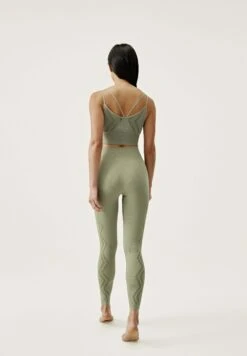 Born Living Yoga Kasama - Legging - Verde -Damesmode a39e201b8afe41d98b8e36b6a91654aa