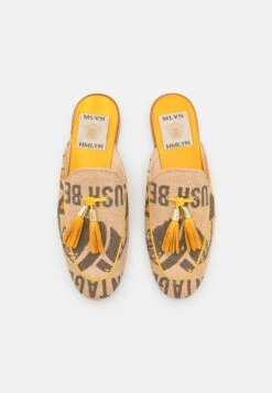 MELVIN & HAMILTON Scarlett- Muiltjes - Coffee/Sun/Goldd/Beige/Natural -Damesmode a4ca4eb51af741afb01f82b30dc01c0b