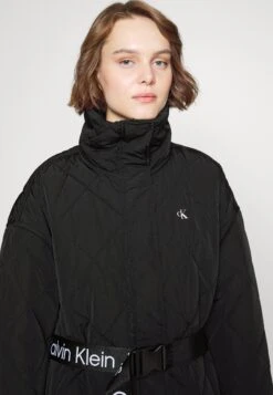 Calvin Klein Jeans Belted Quilted Coat - Winterjas - Black 13 Calvin Klein Jeans Belted Quilted Coat - Winterjas - Black -Damesmode a6985b9fcb6c48cc81a48c0beaedb9ba