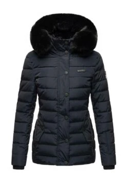 Navahoo Milianaa - Winterjas - Dark Blue -Damesmode adb15ca9fad547059ae4c37395ebe4ad
