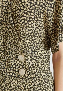 Khujo Borgia - Jumpsuit - Schwarz-Gelb Geblümt 17 Khujo Borgia - Jumpsuit - Schwarz-Gelb Geblümt -Damesmode af379724558d423ab9f19f8031bf325d