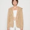 ONLY Onlcontact Hood Sherpa Coat - Lichte Jas - Humus -Damesmode b09e7360fb6b48419339ffcddaa7073f