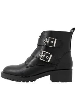 Anna Field Cowboy-/Bikerlaarsjes - Black -Damesmode b21fb1fcbc4741a4957bddc027bb39b0