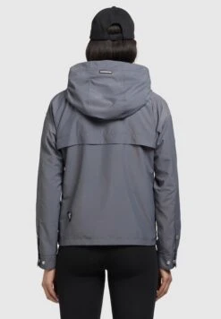 Khujo Blair - Jas - Graublau -Damesmode b28fbfe8c35b4e6e800928100faf7e5f