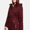 Marikoo Bikoo - Winterjas - Dark Red Melange -Damesmode b5c462e8b407467d9619b86156feeb31