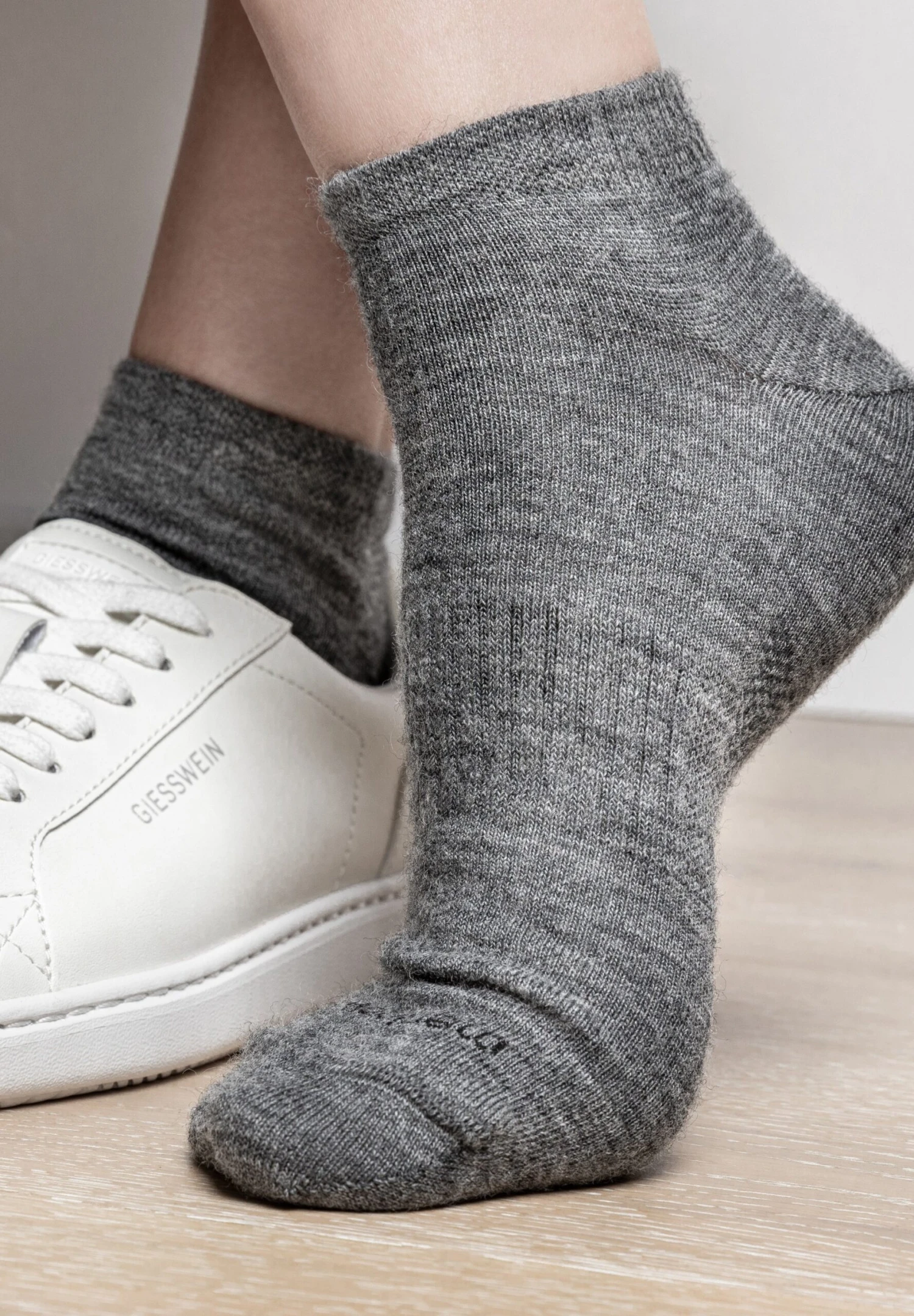 Giesswein Merino Wool Sneaker Socks 3Er-Pack - Sokken - Schiefer 4 Giesswein Merino Wool Sneaker Socks 3Er-Pack - Sokken - Schiefer - Afbeelding 2