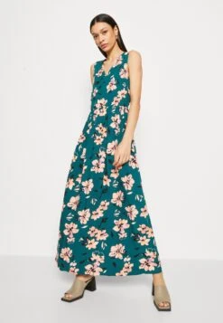 Anna Field Maxi-Jurk - Dark Green/Pink 11 Anna Field Maxi-Jurk - Dark Green/Pink -Damesmode baa227ce9a894cf9a0af24e94c9b805b