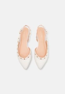 Even&Odd Slingback Ballerina´S - White -Damesmode bb07c986a5984b59a12afcc6b78dc620