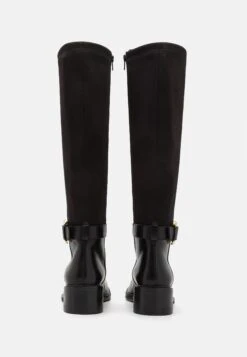 Leather- Laarzen - Black -Damesmode bd469e45ba6944a0adf39caaa6cb1b27