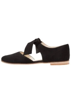 Anna Field Leather - Ballerina'S Met Enkelbandjes - Black -Damesmode bd6539eb898542fa83c6bc3dfbff8789
