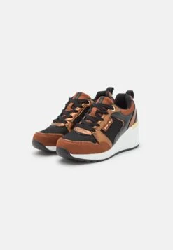 Sneakers Laag - Brown -Damesmode bd980ad869a4401f9955f29689190d1f