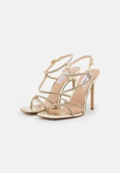 Steve Madden Implicit - Sandalen Met Hoge Hak - Gold -Damesmode bf3ca453b0184f97aae795f92b034ca0