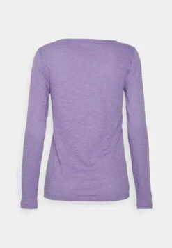 Marc O'Polo Deep Round Neck - Longsleeve - Sunbleached Purple -Damesmode c211571b0846486ba7df128aad4accde