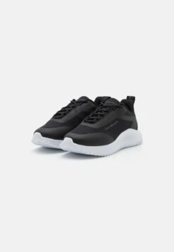 Calvin Klein Jeans Eva Runner Laceup - Sneakers Laag - Black/White -Damesmode c258a855353849e184efdfa8abbcab9e