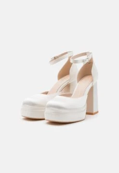 Buffalo Bonny Dorsay - Plateaupumps - Ivory -Damesmode c3d25052cb624eeaa0b5e0edd7cf9613