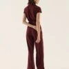 Anna Field Jumpsuit - Bordeaux -Damesmode c5c05783c65e4da182381fb25507778a