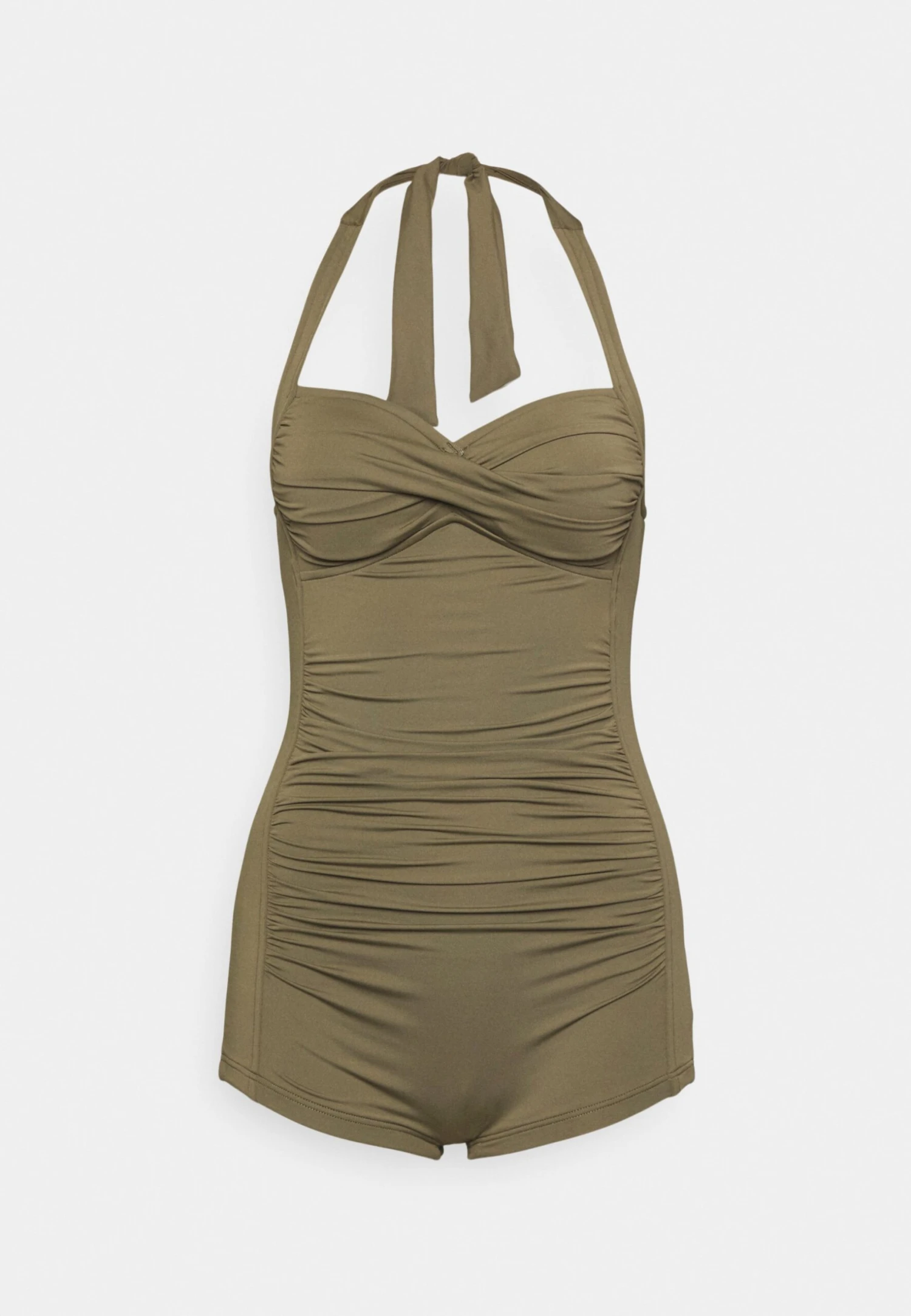 Seafolly Collective Boyleg One Piece - Badpak - Dark Olive 3 Seafolly Collective Boyleg One Piece - Badpak - Dark Olive