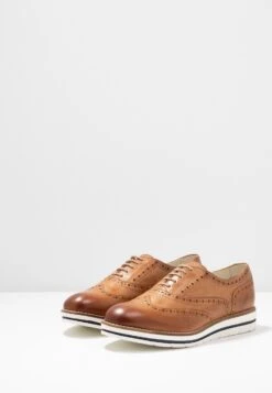 Anna Field Leather - Sportieve Veterschoenen - Cognac -Damesmode c63208e013b947dc987ae4c00b94aaef