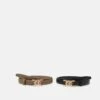 Anna Field 2Pack - Riem - Black/ Taupe -Damesmode c745e095fb2e4b4ba54e2f9f43b802c9