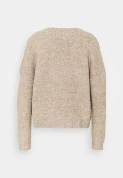 ONLY Onyzoey Cardigan - Vest - Woodsmoke/Melange -Damesmode ca8d9444dd8740f8bfdc84b3b828ac1d