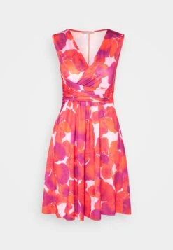 Anna Field Jerseyjurk - Red/Pink -Damesmode cb335c9019534d77b648f1d0f3c5eade