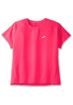 BROOKS Sprint Free Short Sleeve 2.0 - T-Shirt Basic - Hyper Pink -Damesmode cb98d2e87145450bae0c2891dd8b1a82