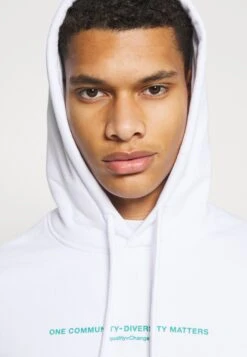 YOURTURN Unisex - Hoodie - White -Damesmode cc02735d57e34d6bb55d6134f1e64301