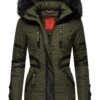 Navahoo Moon - Winterjas - Olive -Damesmode cc4ae19238834c4da9fb3450d9a791e7