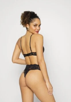 Anna Field 5Pp High Rise Lace Thong - String - Black -Damesmode cc6ce3dcb90042069d6fa0a1614ccbd7