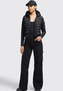 Khujo Dalis Matt - Jas - Schwarz -Damesmode cc849543472944409ab21a81618fec53