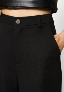 Petite Tailored Wide Leg Trouser - Broek - Black -Damesmode cffbf11fd0514e478b9ef76aa6b48f2f