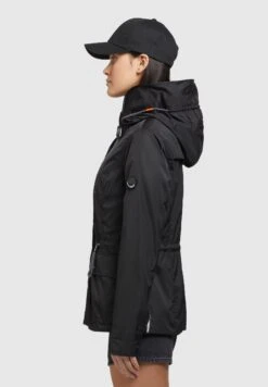 Khujo Debby - Lichte Jas - Schwarz -Damesmode d06ded5380c84ed8bf451c10b4da8e49