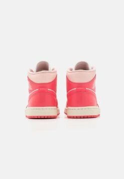 Air Jordan 1 Mid - Sneakers Hoog - White/Sea Coral/Atmosphere/Sail -Damesmode d08ffd0da6fe4c3cb0aa2df6ff24ebaf