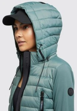 Khujo Dalis Matt - Jas - Kupfergrün -Damesmode d16fd3f24aed4a0d90c39b32546b9a7c