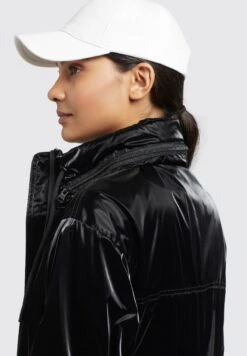 Khujo Marthe - Regenjas - Schwarz -Damesmode d1c508bd182c4afeaf5acfea5d64a3cd