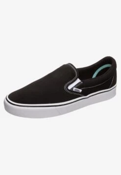 Vans Ua Comfycush Slip-On - Sneakers Laag - Black/True White -Damesmode d2393278704442b4b0ef953440bc0962