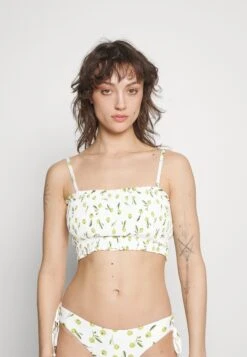 Seafolly Summer Crush Shirred Long Line Bandeau - Bikinitop - Off-White -Damesmode d30beb9cb95344b78c7442facd6500a4