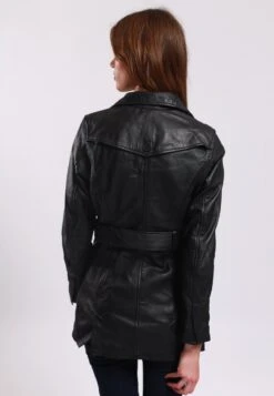 Lee Cooper Beatriz - Leren Jas - Black -Damesmode d43acddb87c2451faa9b15503ea1ddbf