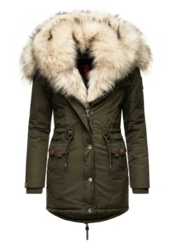 Navahoo Sweety - Winterjas - Olive -Damesmode d4f9bc949541467088255e726d95a986