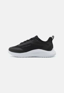 Calvin Klein Jeans Eva Runner Laceup - Sneakers Laag - Black/White -Damesmode d59f32a0aa774ef2b8b0330d2297fcbe