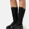 Anna Field Leather - Veterlaarzen - Black -Damesmode d617776bb674487b9d20408ab0219366