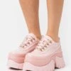 KOI FOOTWEAR Melanie Martinez Ribbon Cake Platform Shoes - Sneakers Laag - Pink/Purple -Damesmode d6b6a58a6f044ce2b74f9e1188305533