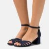 Sandalen - Dark Blue -Damesmode deb51ef04d884072a8fbd89422401009