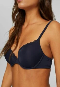 ESPRIT Feminine Sexy Padded Bra - Beugel Bh - Navy -Damesmode df4043a328bd4f959e8ab136e4dd7bd4
